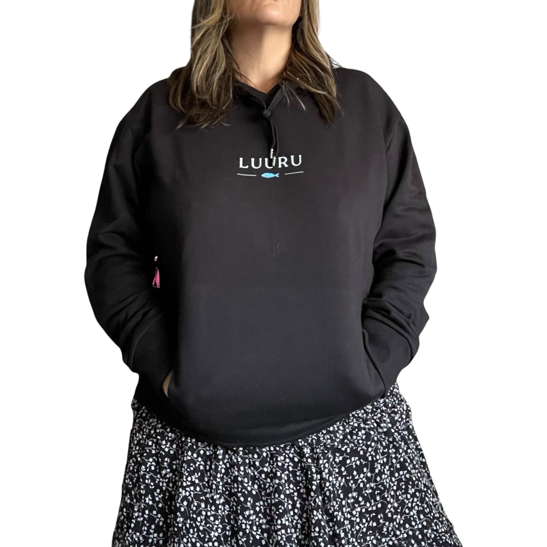 Luuru Hoodie Front Logo