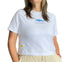 Women’s cropped T-shirt made from 100% Pima cotton, featuring a minimalist fish graphic on the chest. Soft, breathable, and designed for comfort with a touch of ocean-inspired style.
Camiseta corta de mujer 100% algodón Pima con un diseño minimalista de pez en el pecho. Suave, fresca y perfecta para un estilo relajado con esencia marina.
