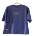 Camiseta crop de mujer 100% algodón Pima con pequeño diseño de pez
Women’s Pima cotton crop tee with small blue fish and minimalist branding